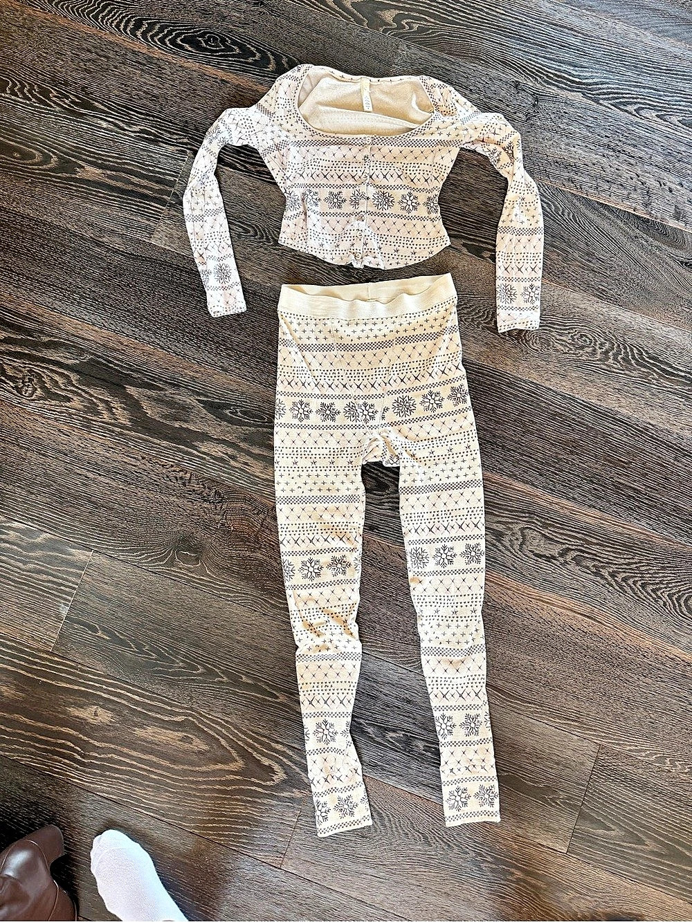 SKIMS Winter Patterned Matching Set - M